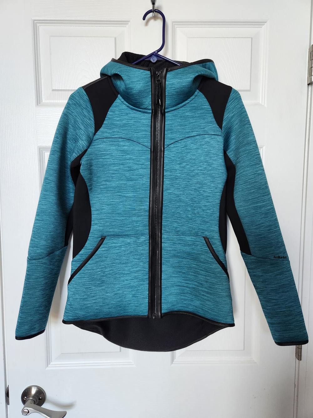 Lukka-Lux Teal Hooded Performance Jacket